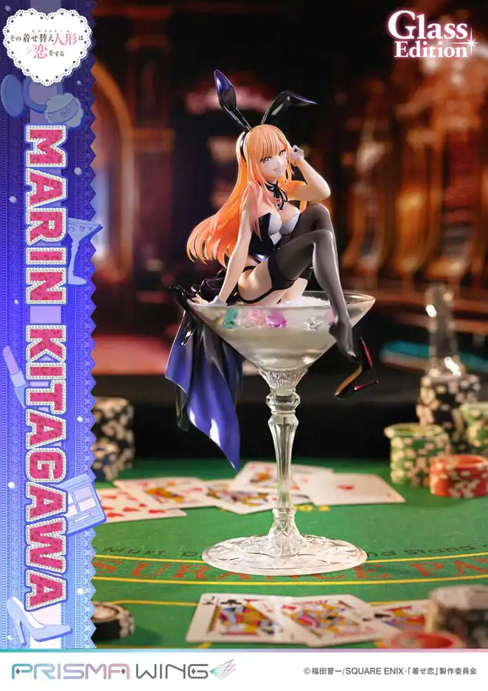 My Dress-Up Darling Prisma Wing Statuie PVC 1/7 Marin Kitagawa Glass Edition 29 cm poza produsului