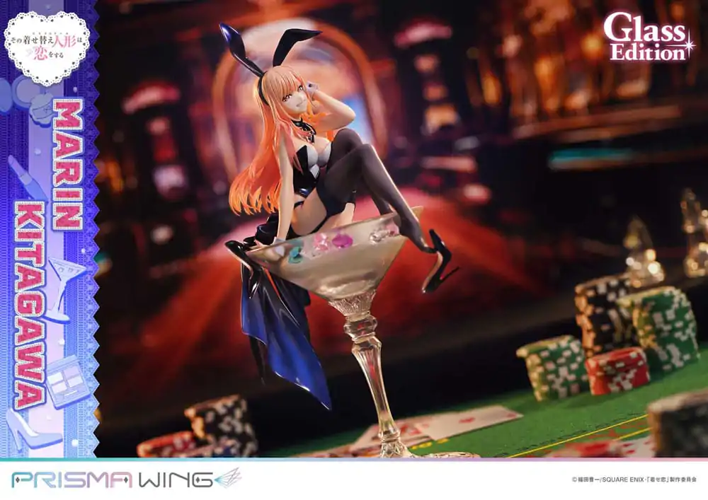 My Dress-Up Darling Prisma Wing Statuie PVC 1/7 Marin Kitagawa Glass Edition 29 cm poza produsului