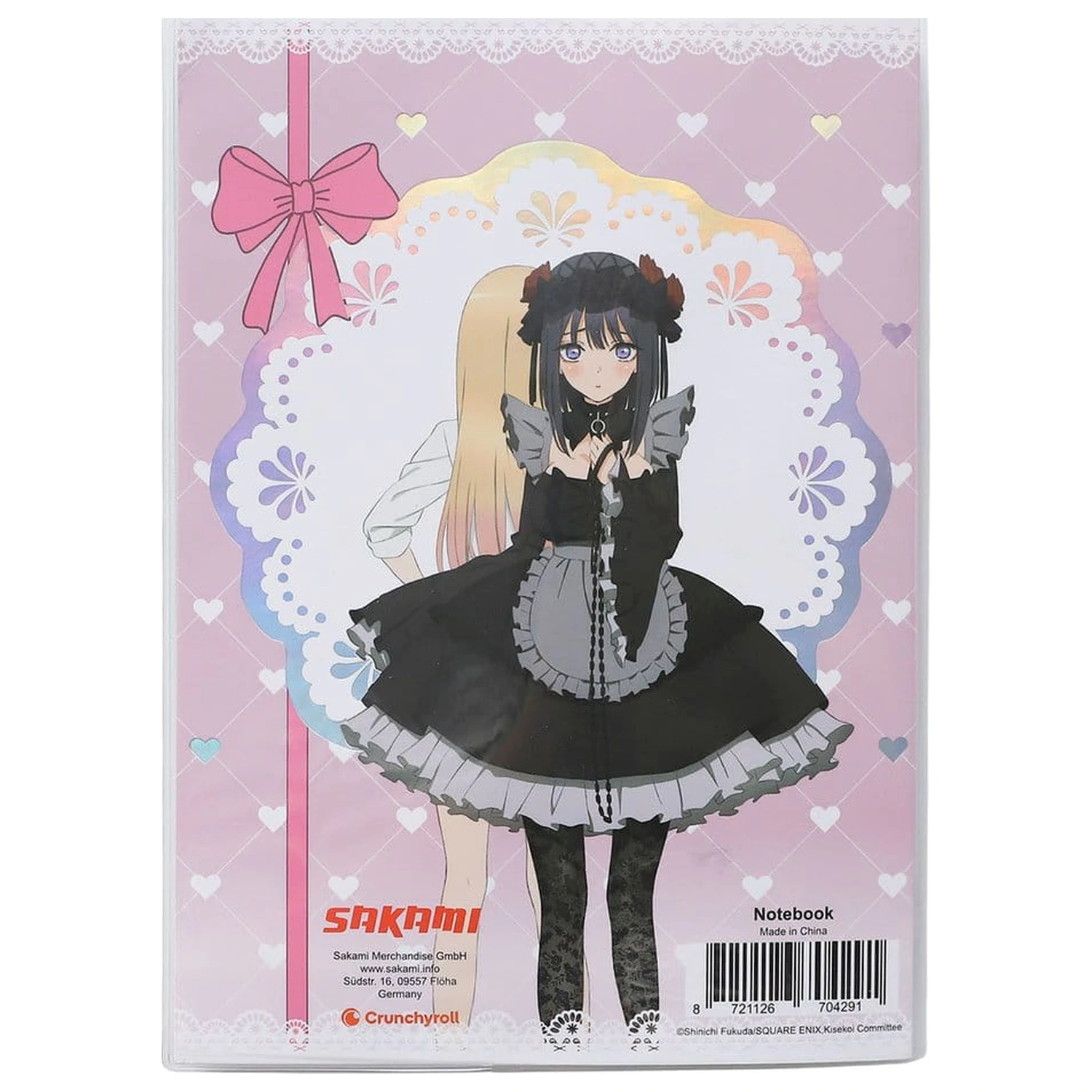 My Dress-Up Darling Caiet cu coperta moale Checkered DIN A5 Holographic poza produsului