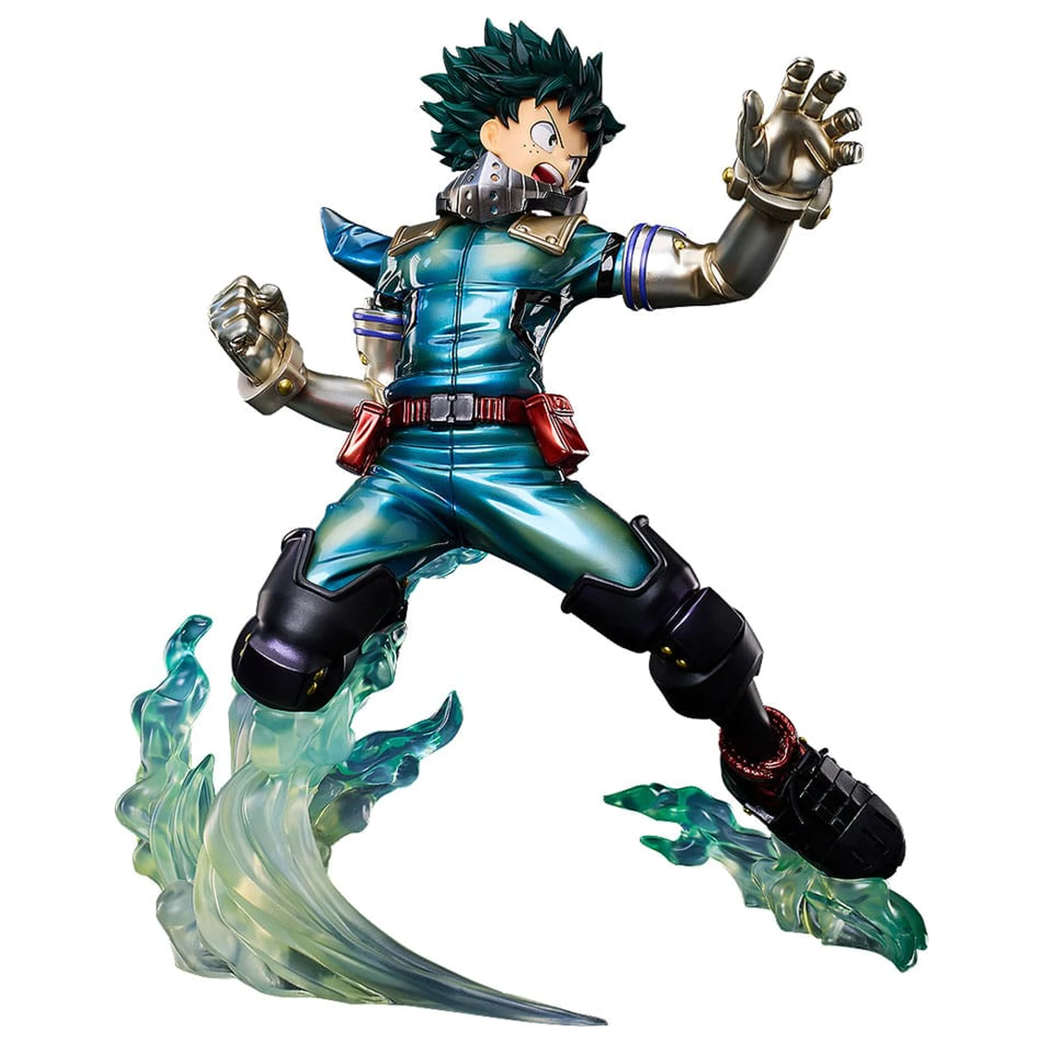 My Hero Academia Statuie PVC 1/4 Izuku Midoriya: Metallic Ver. 35 cm poza produsului