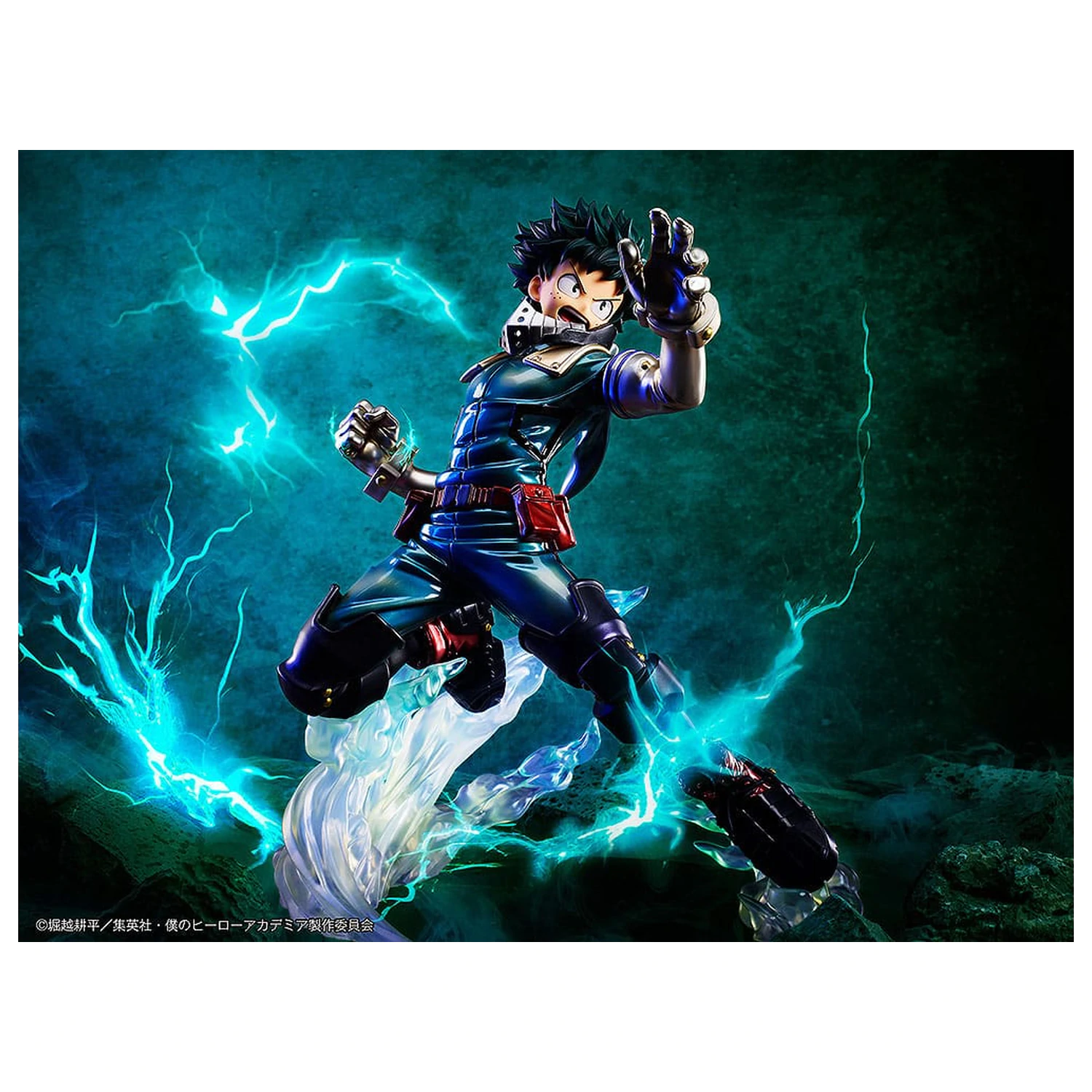 My Hero Academia Statuie PVC 1/4 Izuku Midoriya: Metallic Ver. 35 cm poza produsului