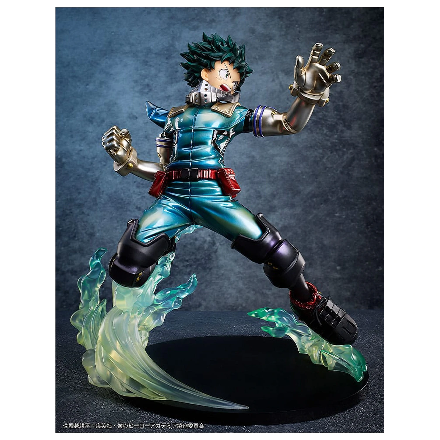 My Hero Academia Statuie PVC 1/4 Izuku Midoriya: Metallic Ver. 35 cm poza produsului
