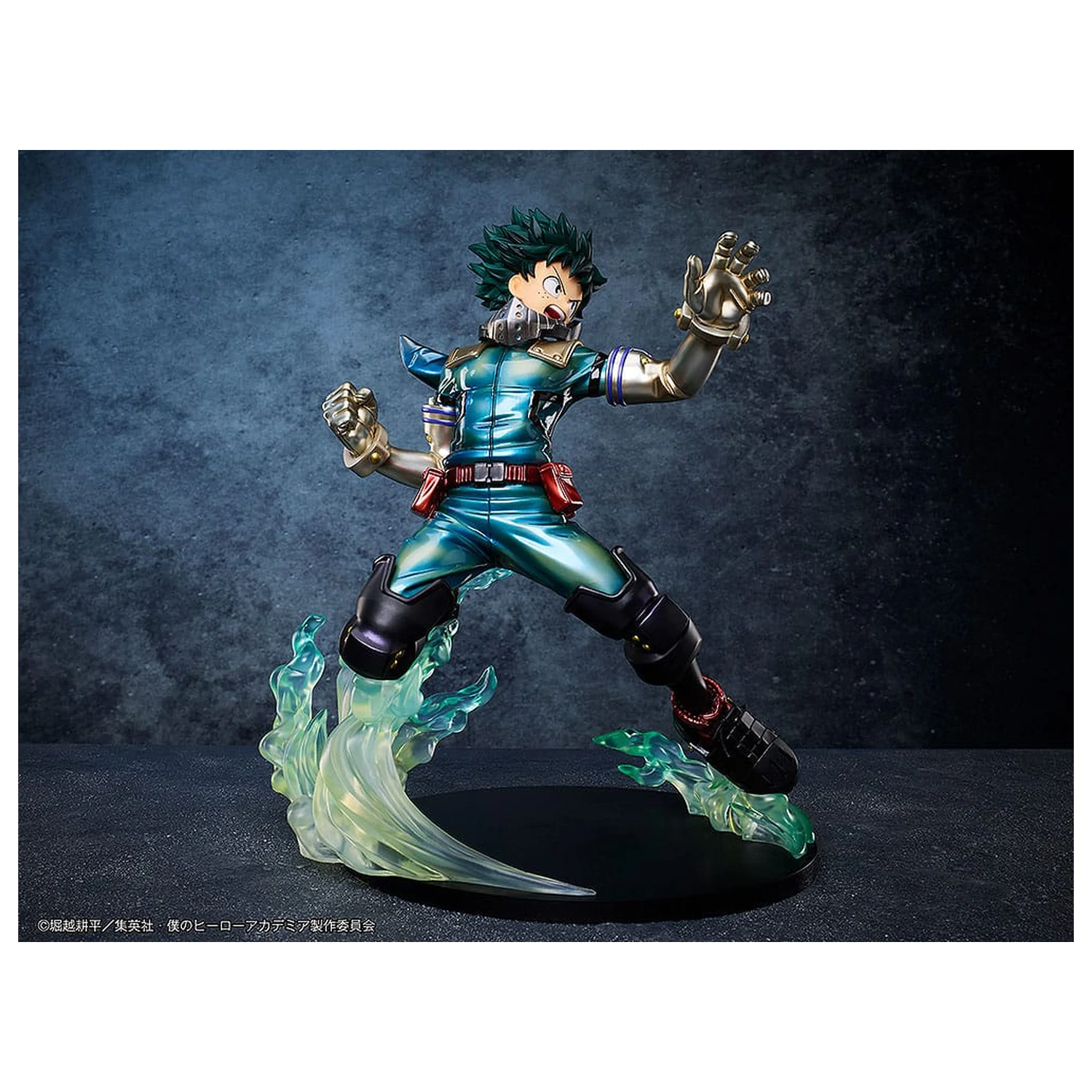 My Hero Academia Statuie PVC 1/4 Izuku Midoriya: Metallic Ver. 35 cm poza produsului