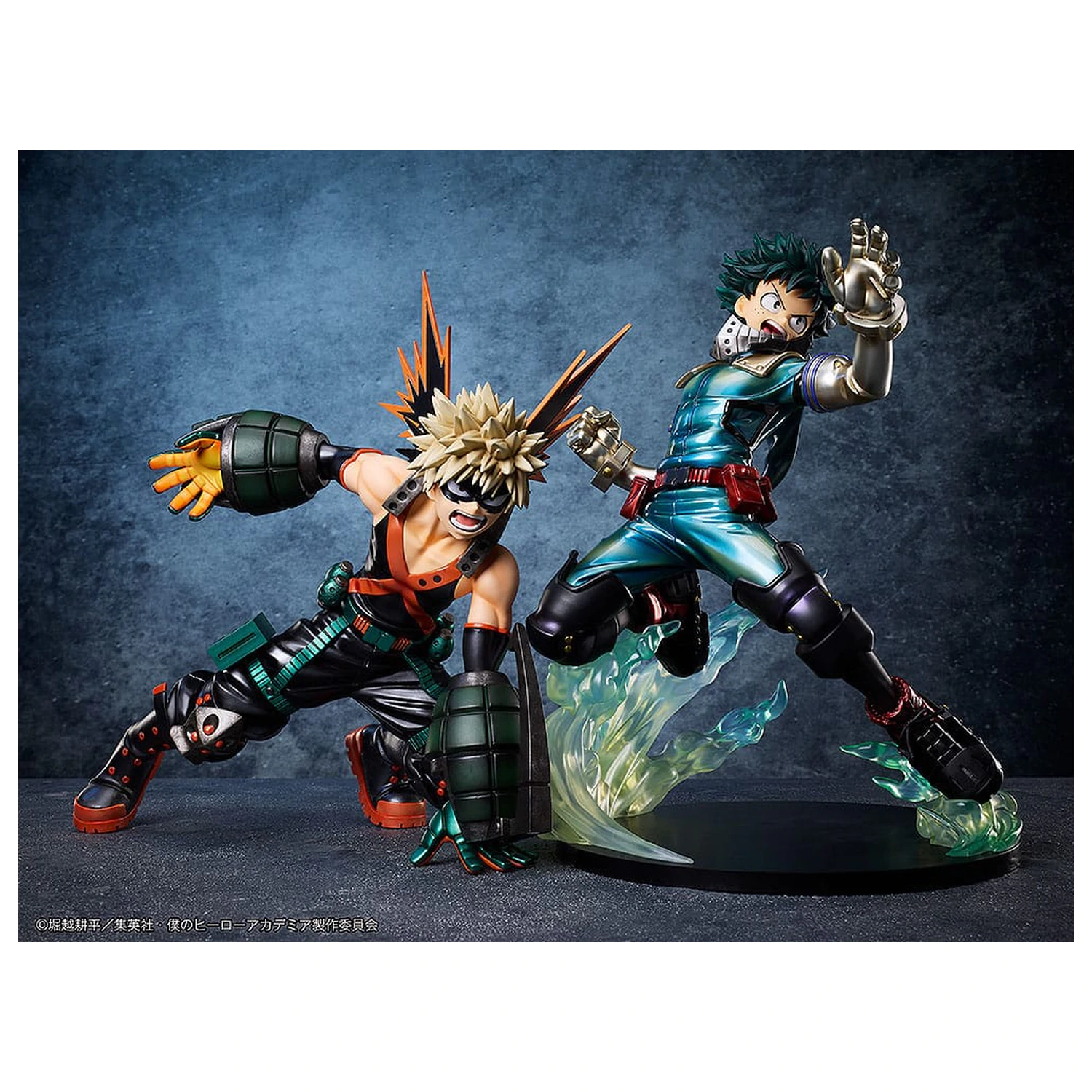My Hero Academia Statuie PVC 1/4 Izuku Midoriya: Metallic Ver. 35 cm poza produsului