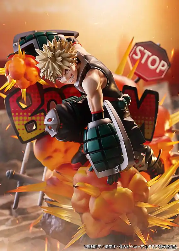 My Hero Academia Statuie PVC 1/7 Katsuki Bakugo: Great Explosion Murder God Dynamight 25 cm poza produsului