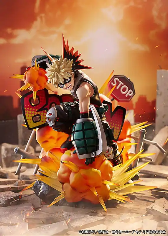 My Hero Academia Statuie PVC 1/7 Katsuki Bakugo: Great Explosion Murder God Dynamight 25 cm poza produsului