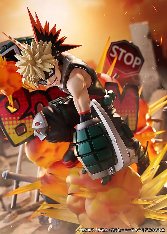 My Hero Academia Statuie PVC 1/7 Katsuki Bakugo: Great Explosion Murder God Dynamight 25 cm poza produsului