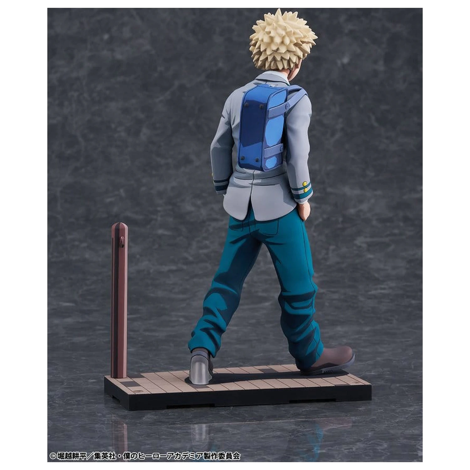 My Hero Academia PVC Figurina 1/8 Katsuki Bakugo Uniforma Liceului U.A. versiune 2Dimensioning 23 cm poza produsului