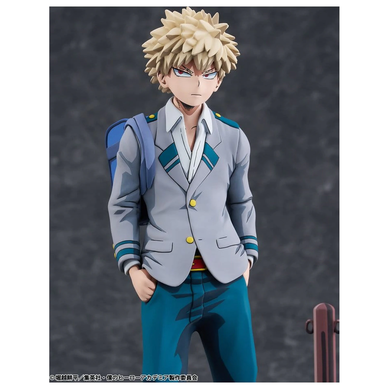 My Hero Academia PVC Figurina 1/8 Katsuki Bakugo Uniforma Liceului U.A. versiune 2Dimensioning 23 cm poza produsului
