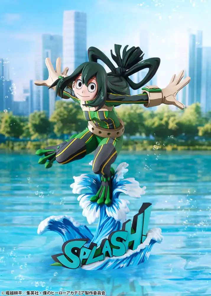 Figurină PVC My Hero Academia 1/8 Tsuyu Asui Hero Suit 2D Ver. 20 cm poza produsului