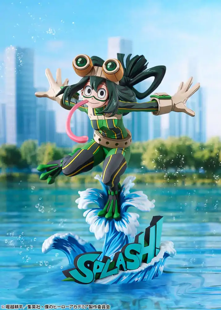 Figurină PVC My Hero Academia 1/8 Tsuyu Asui Hero Suit 2D Ver. 20 cm poza produsului