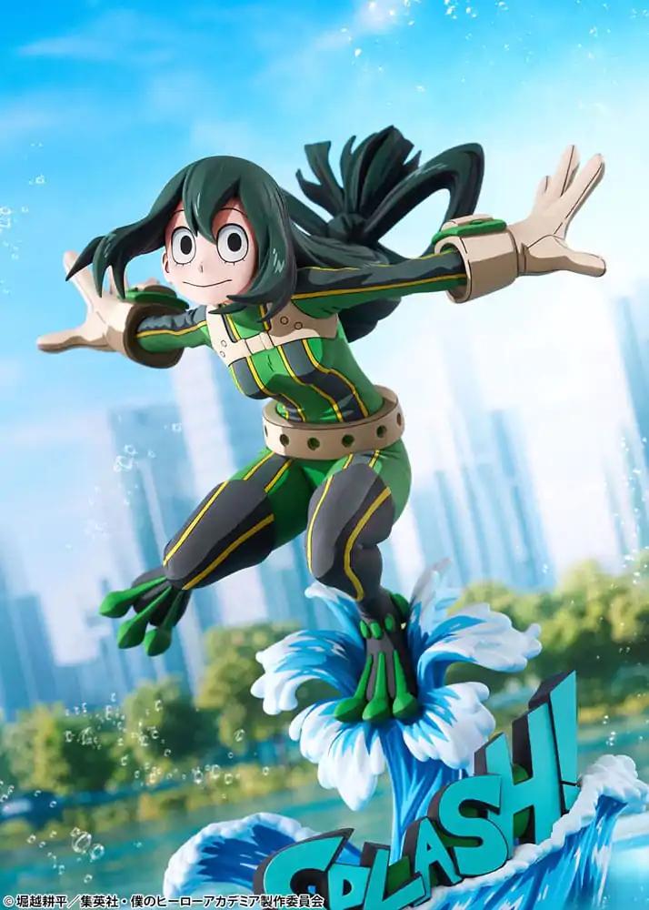 Figurină PVC My Hero Academia 1/8 Tsuyu Asui Hero Suit 2D Ver. 20 cm poza produsului