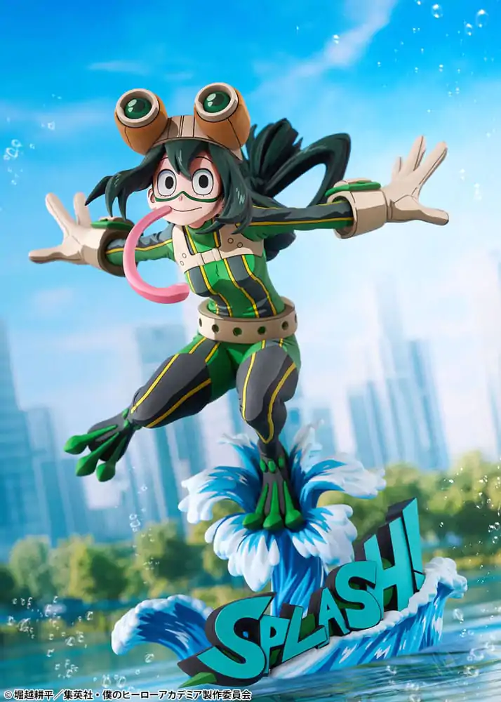 Figurină PVC My Hero Academia 1/8 Tsuyu Asui Hero Suit 2D Ver. 20 cm poza produsului