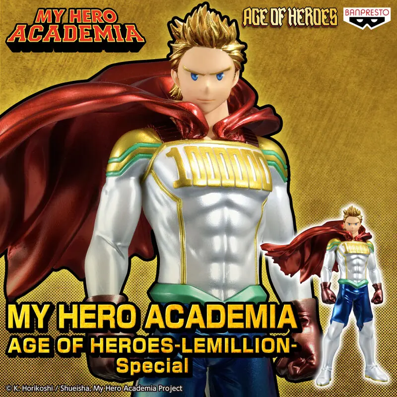 My Hero Academia Age of Heroes figurină Lemillion 18cm poza produsului