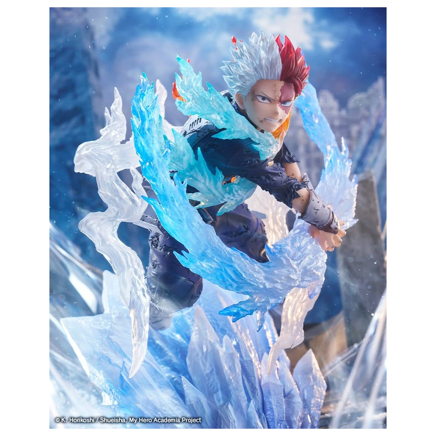 My Hero Academia ARTFX J Figurina PVC 1/8 Shoto Todoroki Coldflame's Pale Blade Ver. 24 cm poza produsului