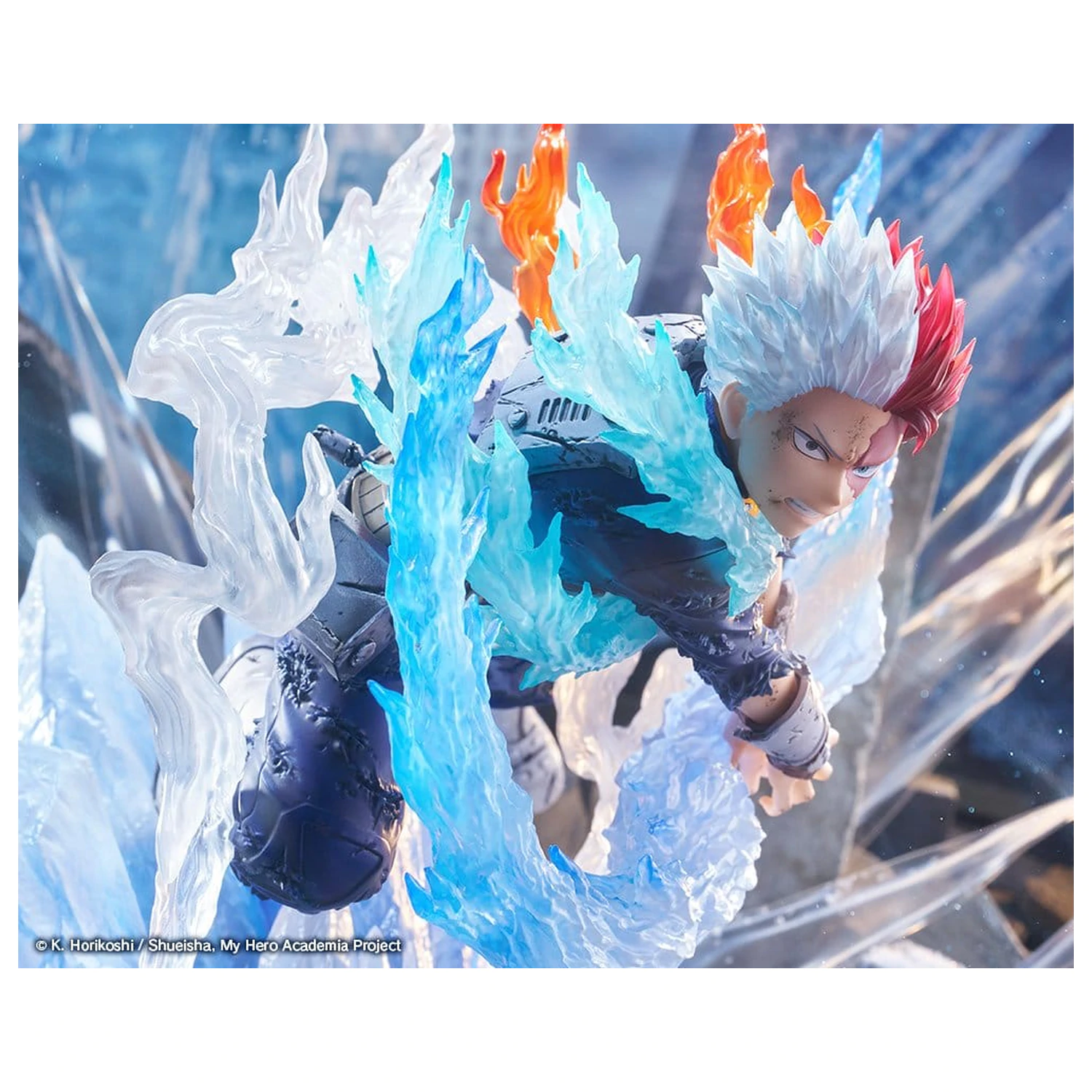 My Hero Academia ARTFX J Figurina PVC 1/8 Shoto Todoroki Coldflame's Pale Blade Ver. 24 cm poza produsului