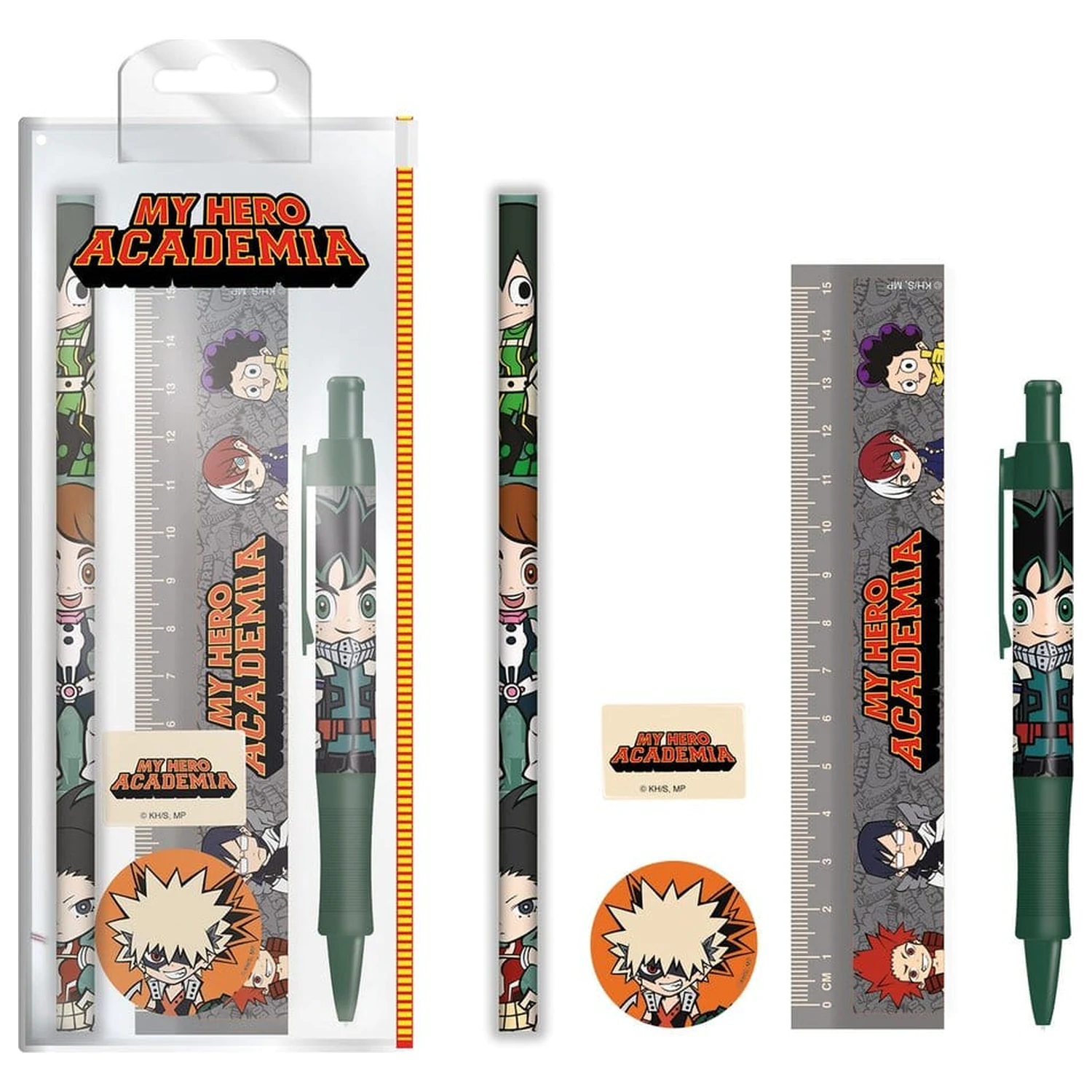 Set de papetarie My Hero Academia Chibi poza produsului