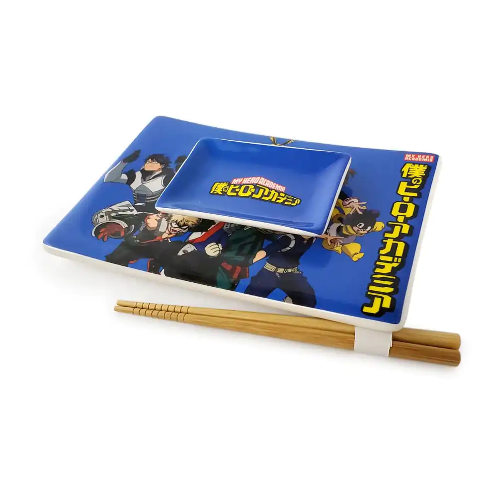 My Hero Academia Set de sushi ceramic cu bețișoare Classe 1-A poza produsului