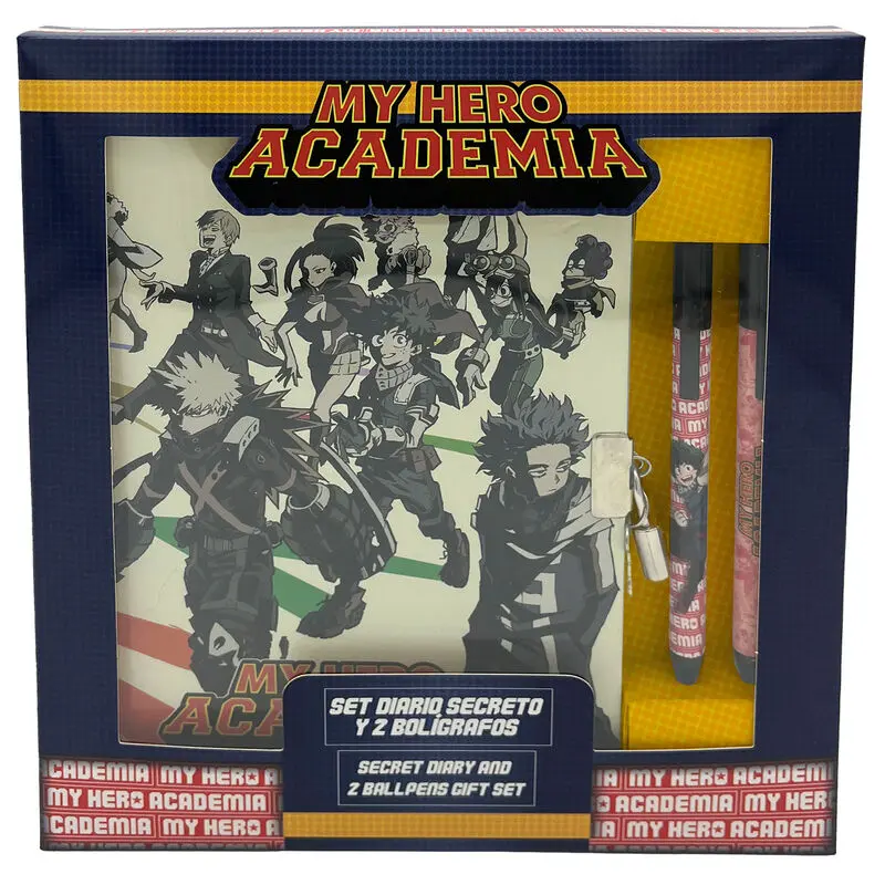 My Hero Academia set jurnal + 2 pixuri poza produsului