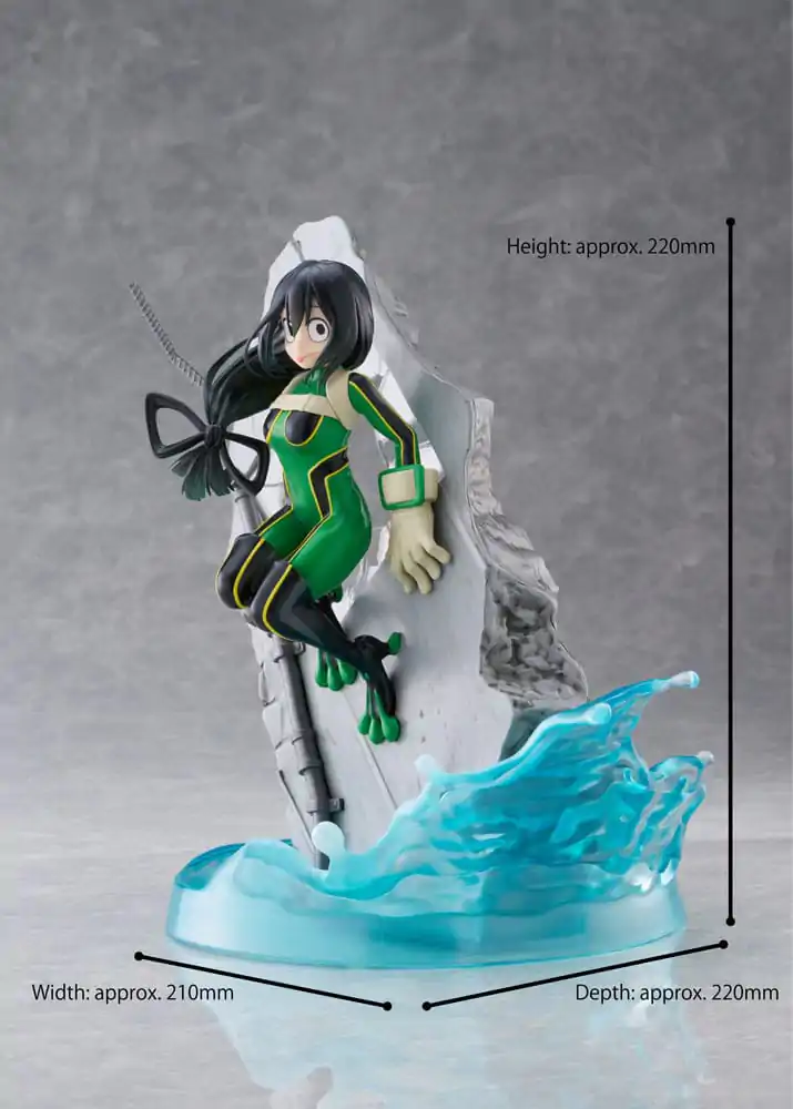 My Hero Academia statuie PVC Tsuyu Asui 22 cm poza produsului