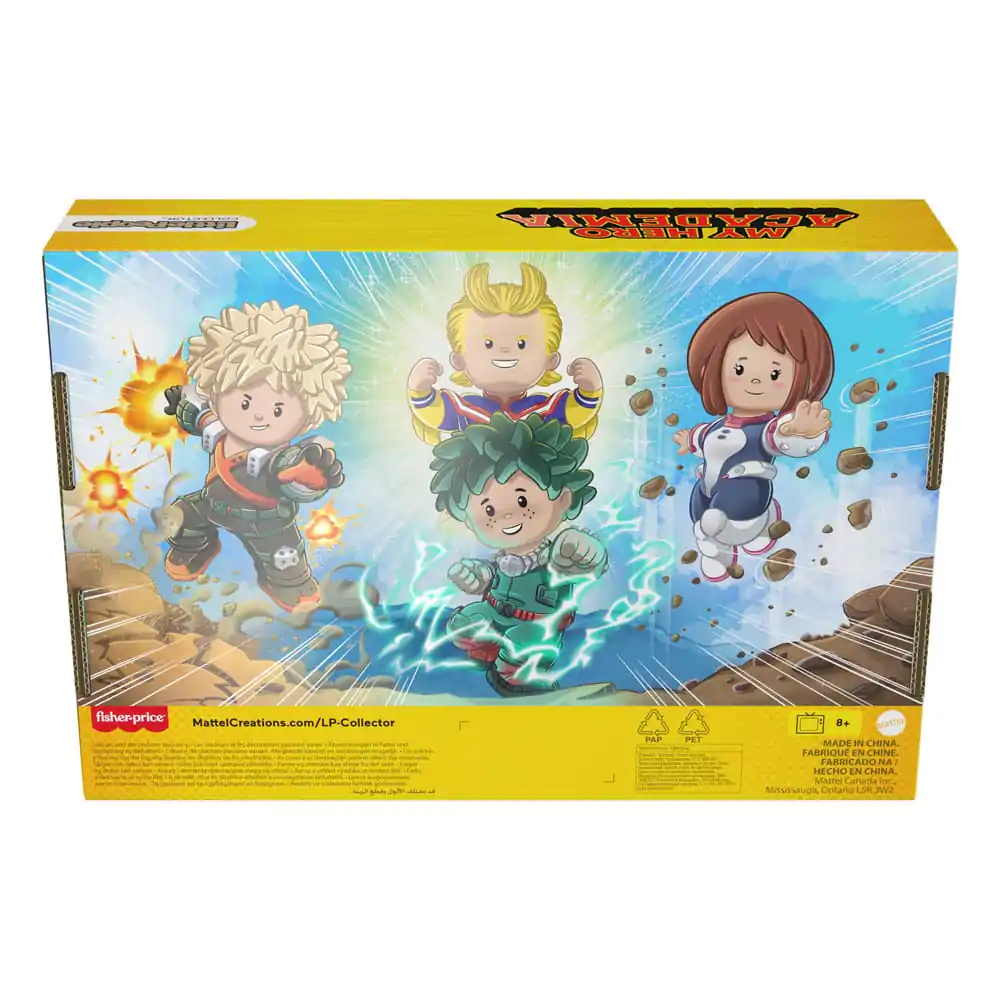 My Hero Academia Fisher-Price Little People Collector Mini Figurine Pachet de 4 7 cm poza produsului
