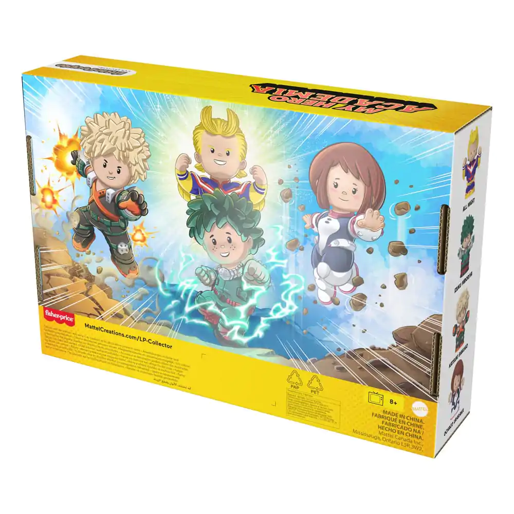 My Hero Academia Fisher-Price Little People Collector Mini Figurine Pachet de 4 7 cm poza produsului