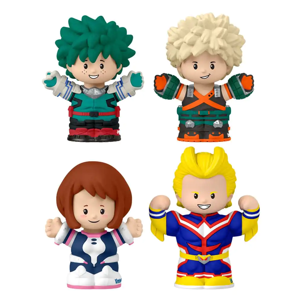 My Hero Academia Fisher-Price Little People Collector Mini Figurine Pachet de 4 7 cm poza produsului