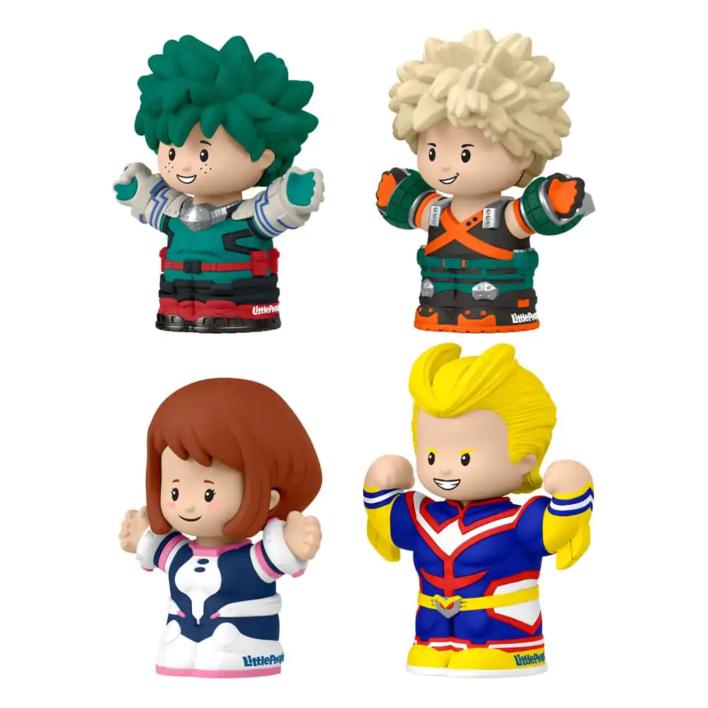My Hero Academia Fisher-Price Little People Collector Mini Figurine Pachet de 4 7 cm poza produsului