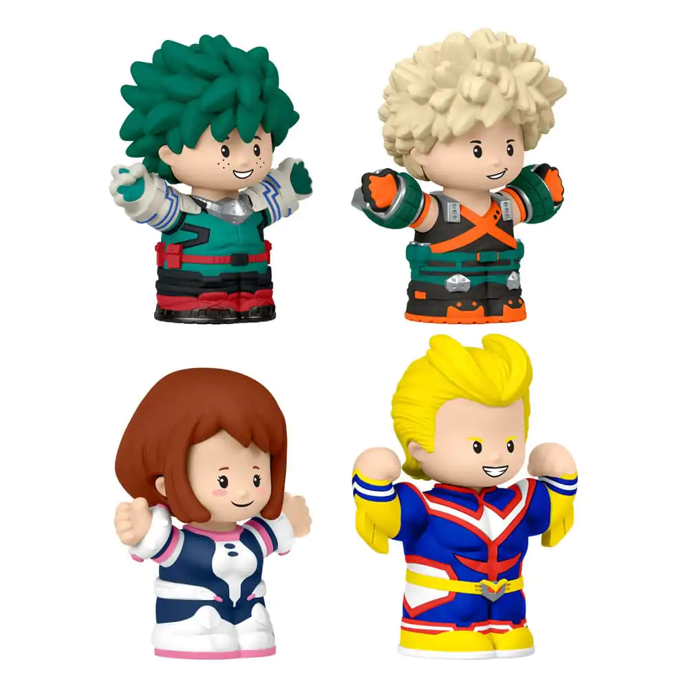 My Hero Academia Fisher-Price Little People Collector Mini Figurine Pachet de 4 7 cm poza produsului