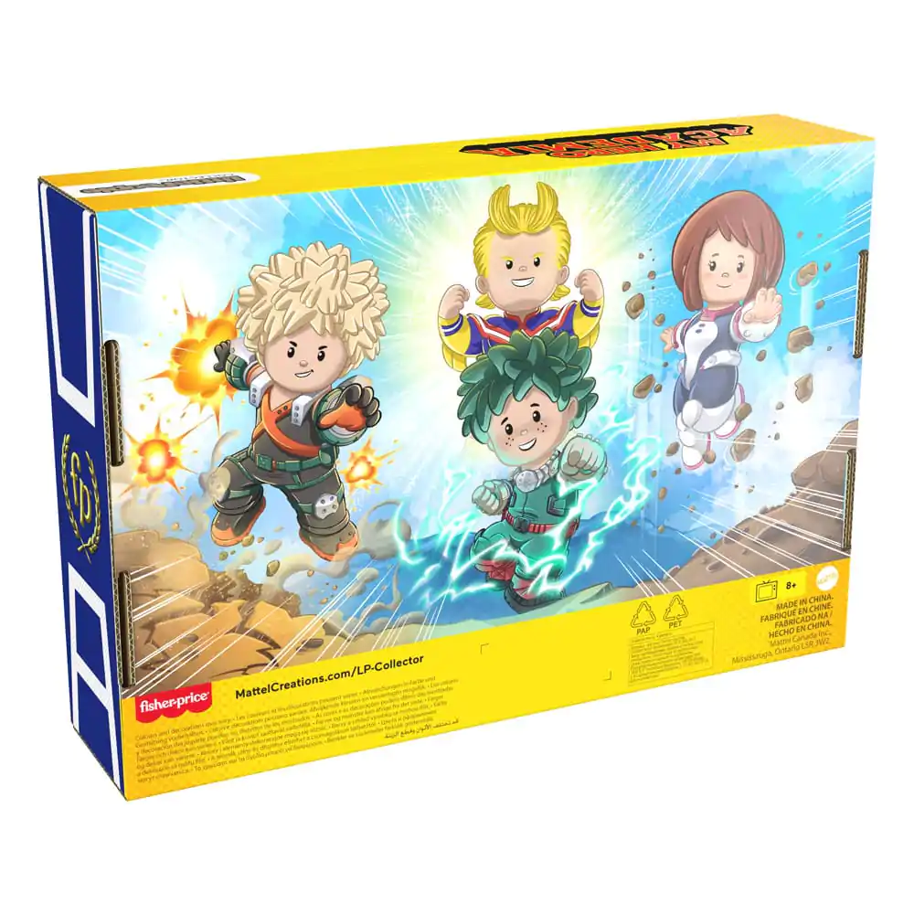 My Hero Academia Fisher-Price Little People Collector Mini Figurine Pachet de 4 7 cm poza produsului