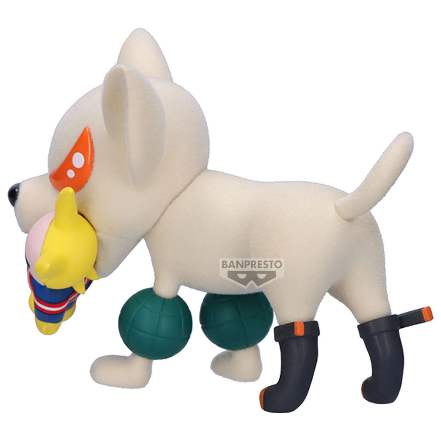 My Hero Academia Fluffy Puffy Katsuki Bakugo Bakudog figurina 7cm poza produsului