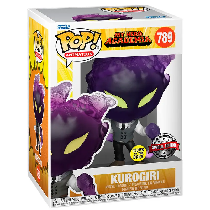 My Hero Academia POP! Animation Figurina de Vinil Kurogiri (GW) 9 cm poza produsului