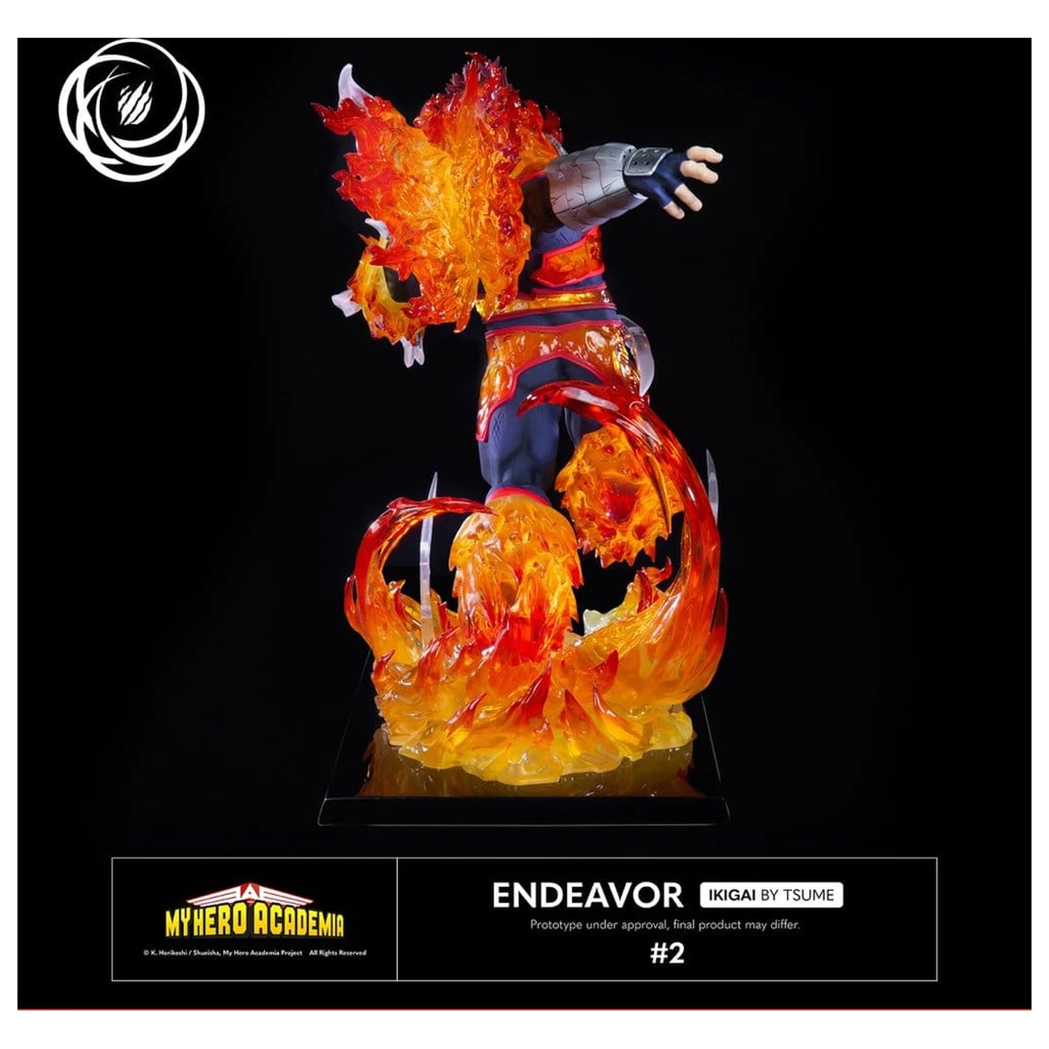 My Hero Academia IKIGAI Figurină 1/6 Endeavor poza produsului