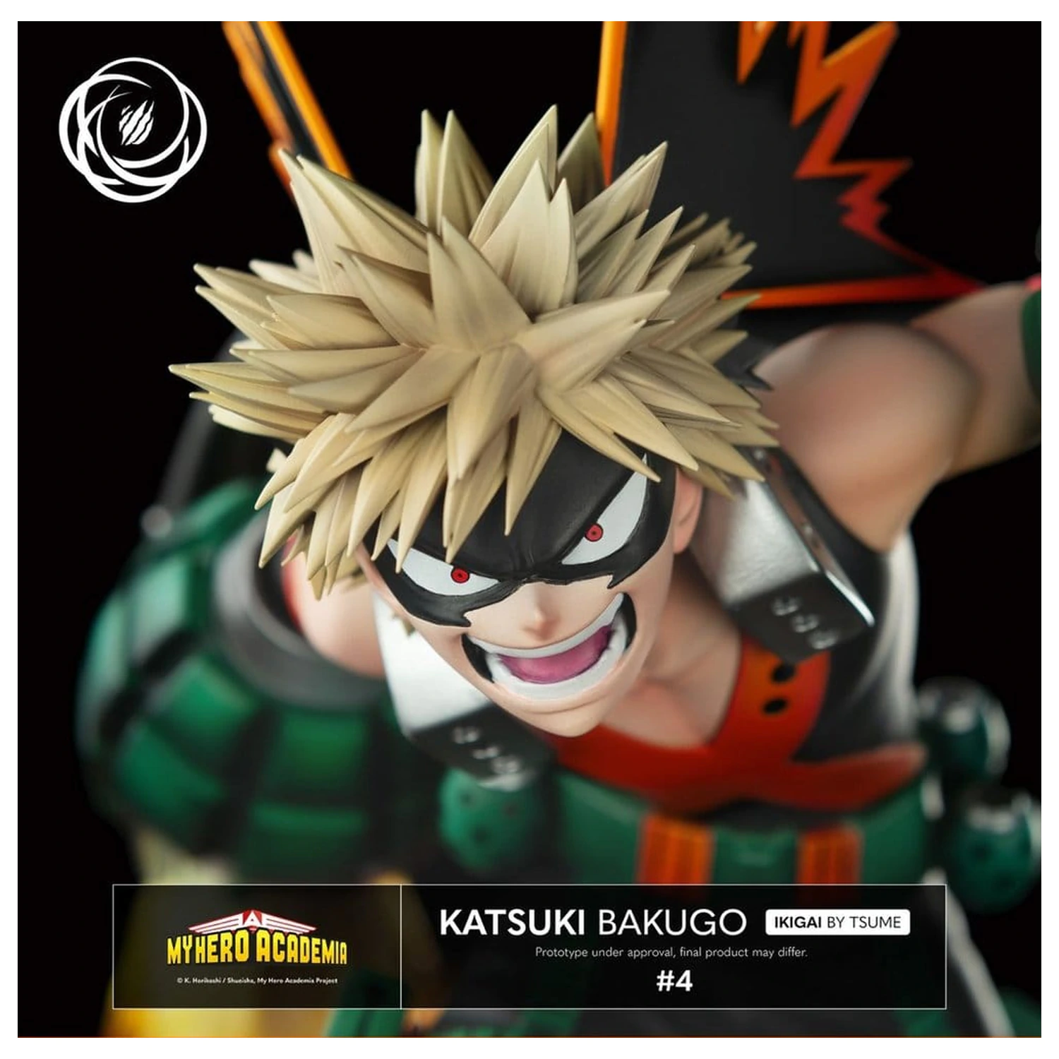 My Hero Academia IKIGAI Figurină 1/6 Katsuki Bakugo poza produsului