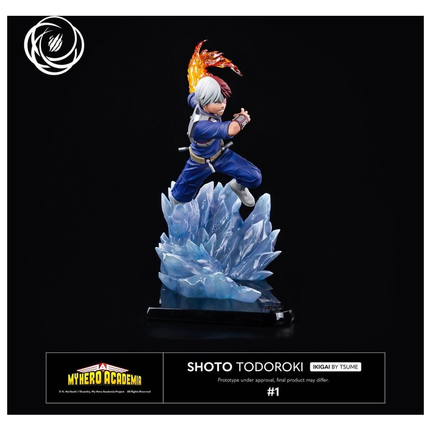My Hero Academia IKIGAI Figurină 1/6 Shoto Todoroki poza produsului