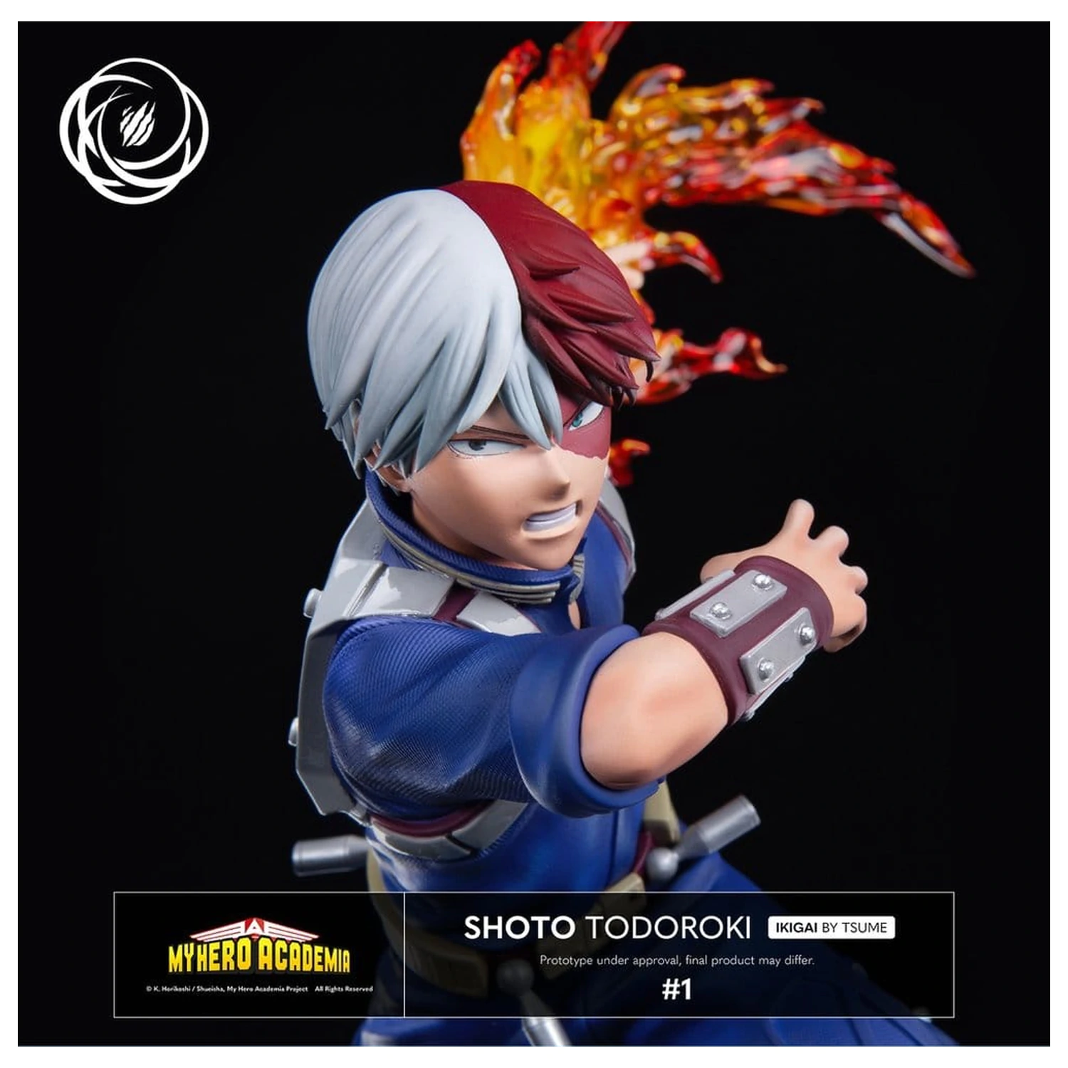 My Hero Academia IKIGAI Figurină 1/6 Shoto Todoroki poza produsului