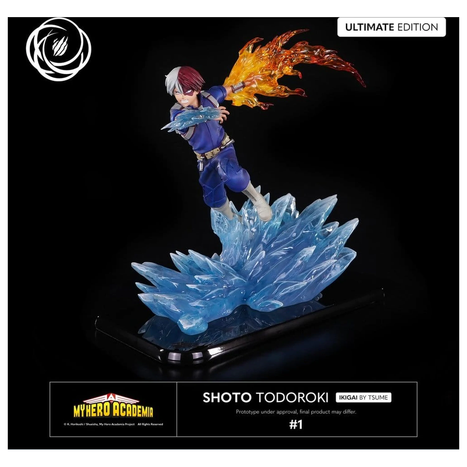 My Hero Academia IKIGAI Figurină 1/6 Shoto Todoroki poza produsului
