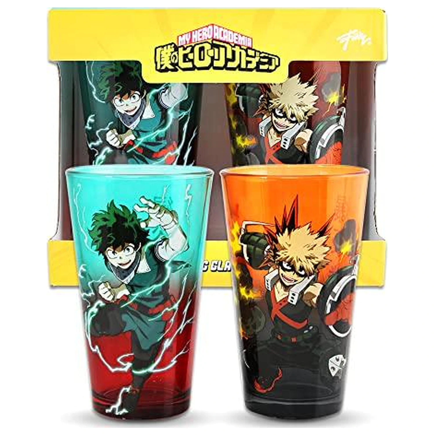 My Hero Academia Izuku & Bakugo set de 2 pahare 450ml poza produsului