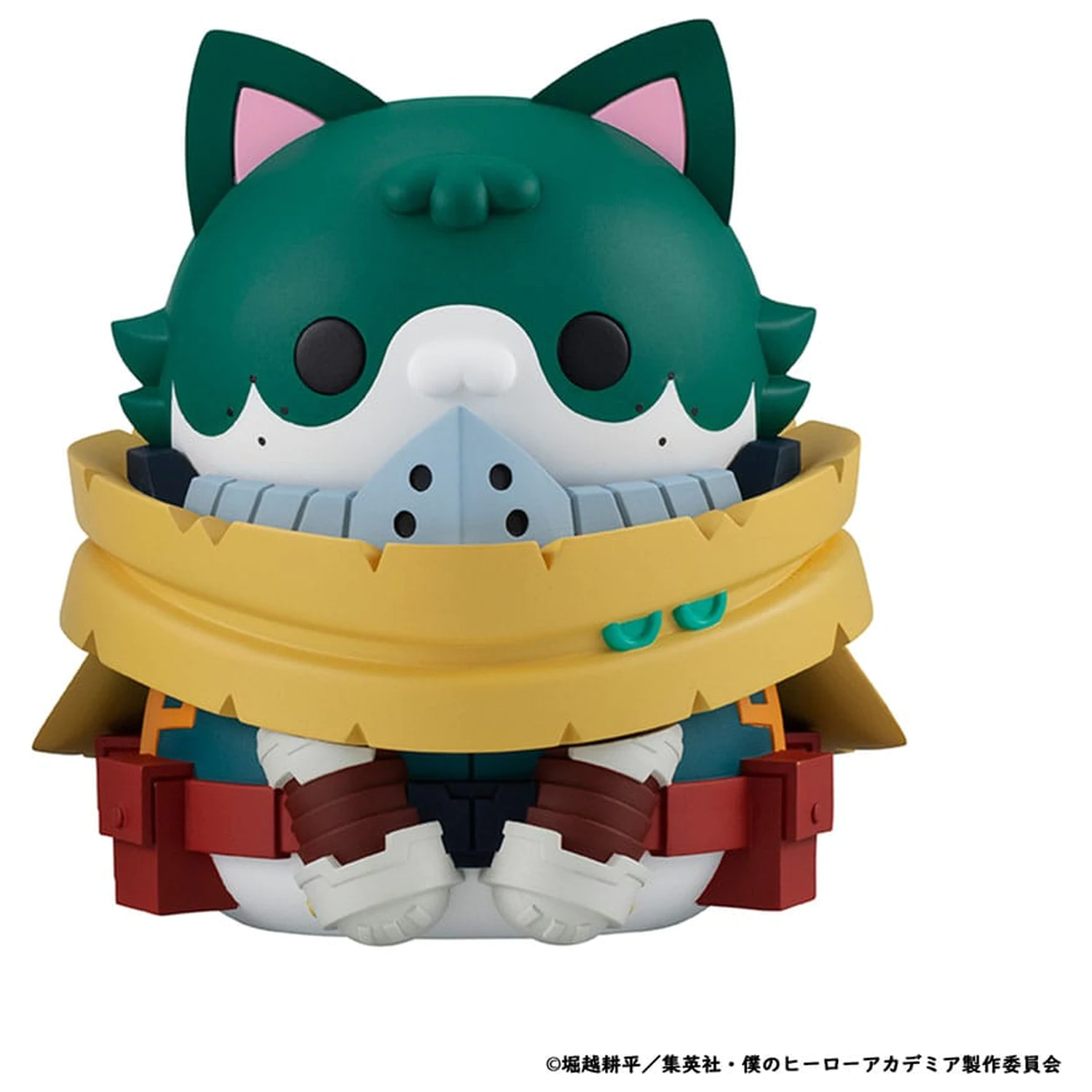 My Hero Academia Mega Cat Project Nyanto! The Big Heroaca Cats Series Trading Figure 3-Pack Izuku Midoriya & Katsuki Bakugo & Shoto Todoroki 12 cm poza produsului