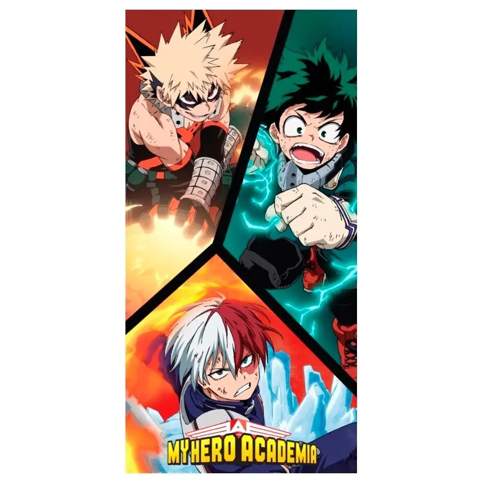 My Hero Academia prosop de plaja din bumbac poza produsului