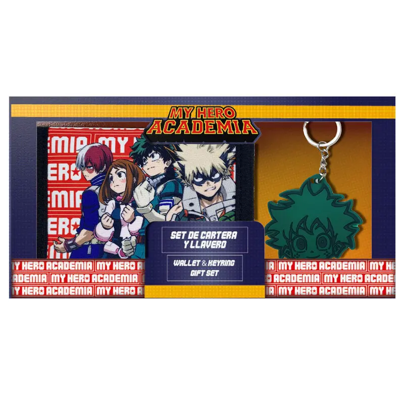Set portofel + breloc My Hero Academia poza produsului