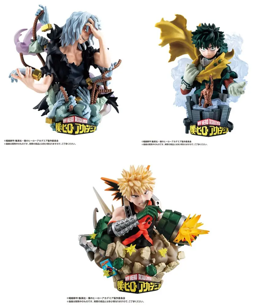 My Hero Academia Petitrama EX Series Figurina de colecție 3-Set Tip-Decision 9 cm poza produsului