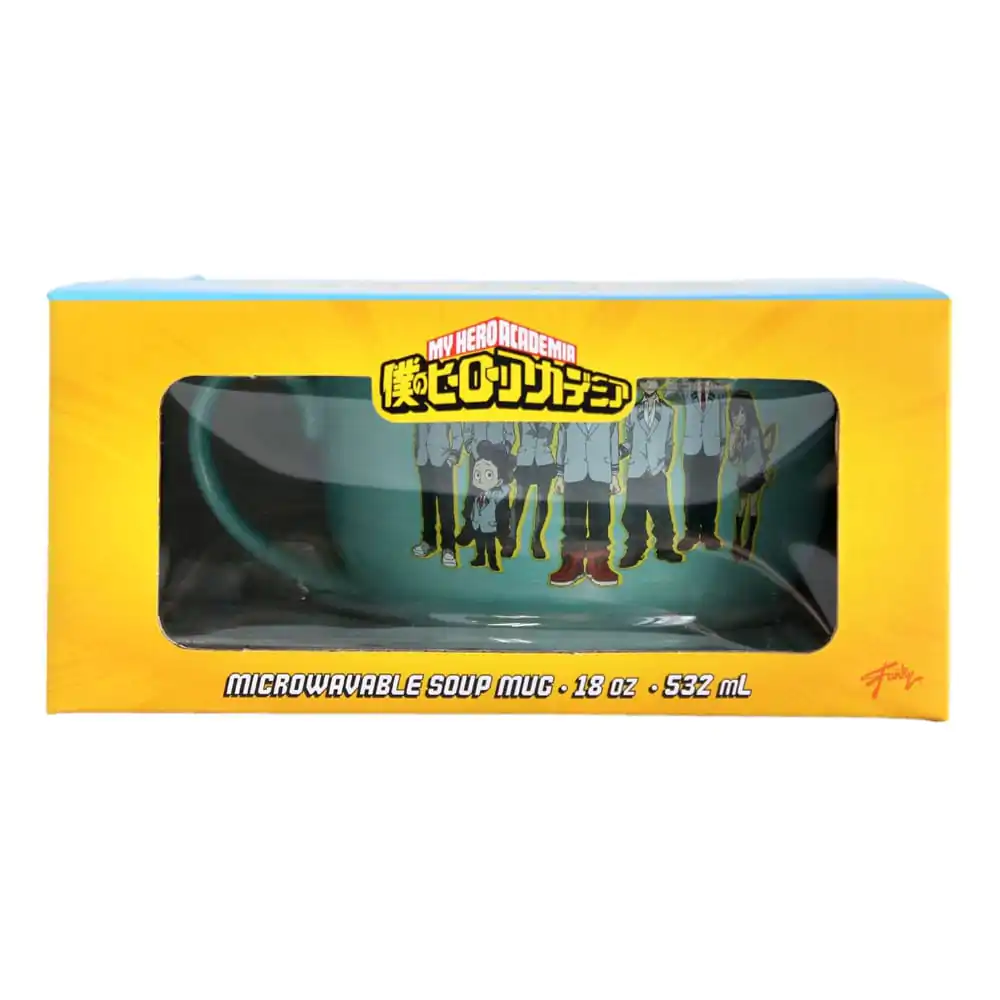 Bol pentru ramen My Hero Academia cu capac și mâner UA 532 ml poza produsului