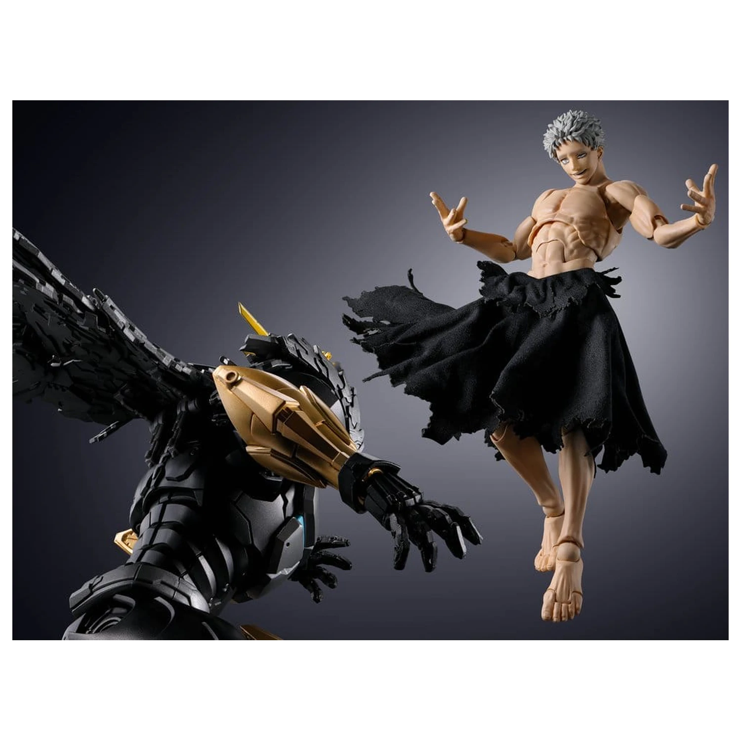 My Hero Academia S.H.Figuarts Figurina de actiune All For One -Final Battle set- 16 cm poza produsului