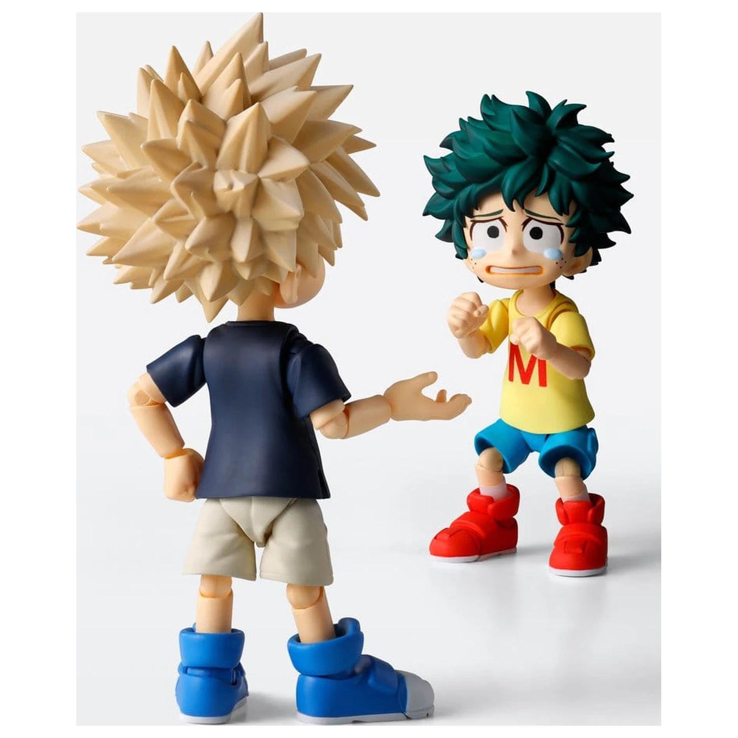 My Hero Academia S.H.Figuarts Figurina de actiune Izuku Midoriya & Katsuki Bakugo -Childhood Set- 9 cm poza produsului