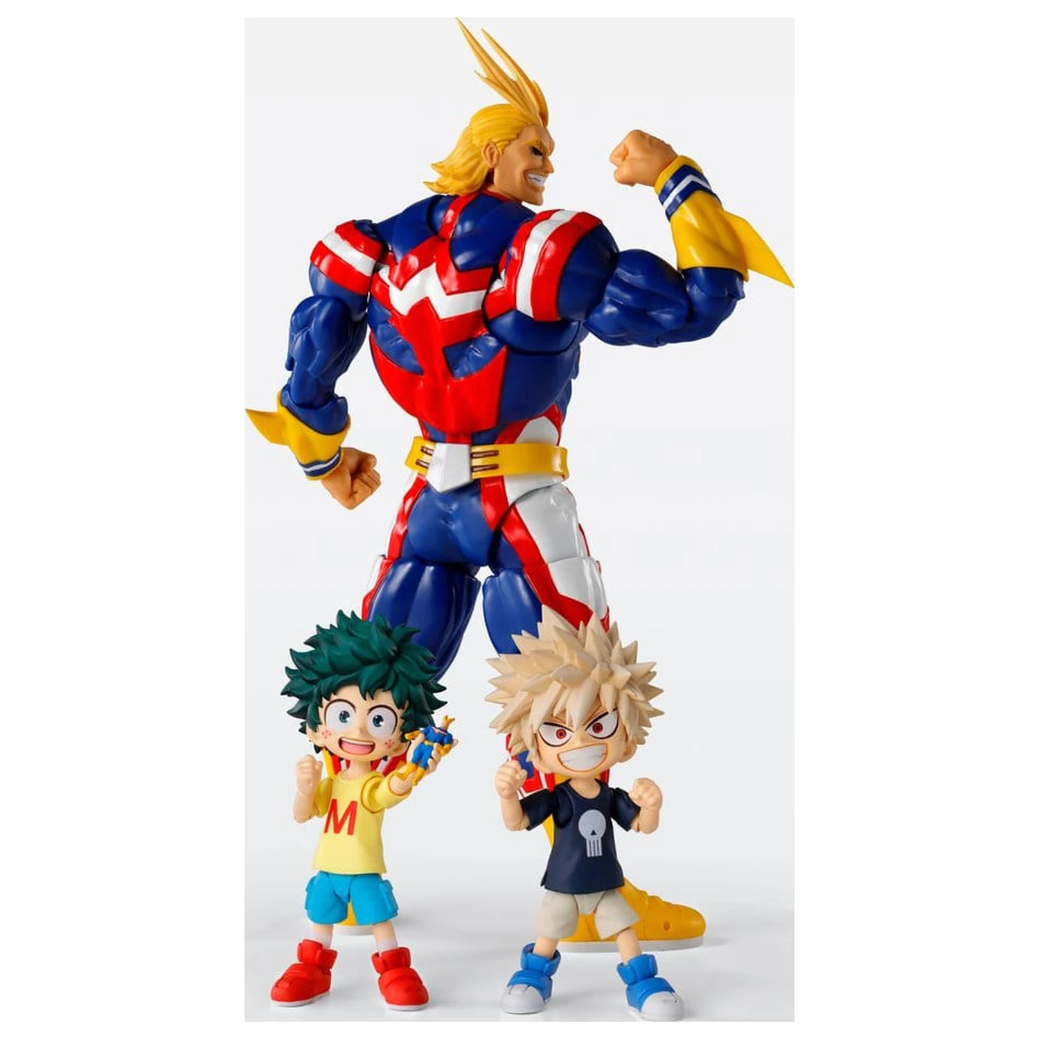 My Hero Academia S.H.Figuarts Figurina de actiune Izuku Midoriya & Katsuki Bakugo -Childhood Set- 9 cm poza produsului