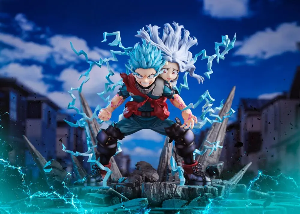 My Hero Academia Statuie PVC Super Situație Izuku Midoriya & Eri 23 cm poza produsului