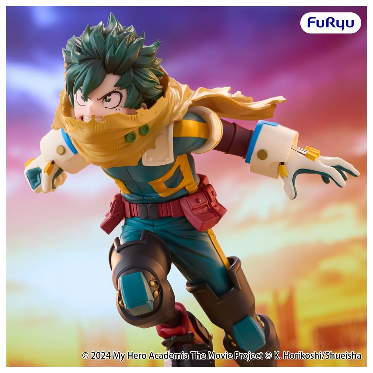 My Hero Academia: You're Next Muchute Figure Figurina PVC Izuku Midoriya 16 cm poza produsului