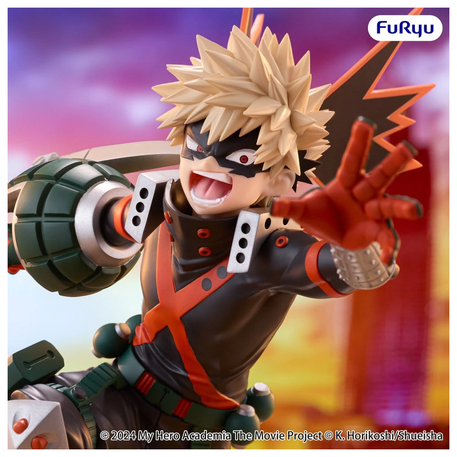 My Hero Academia: You're Next Muchute PVC figurina Katsuki Bakugo 25 cm poza produsului