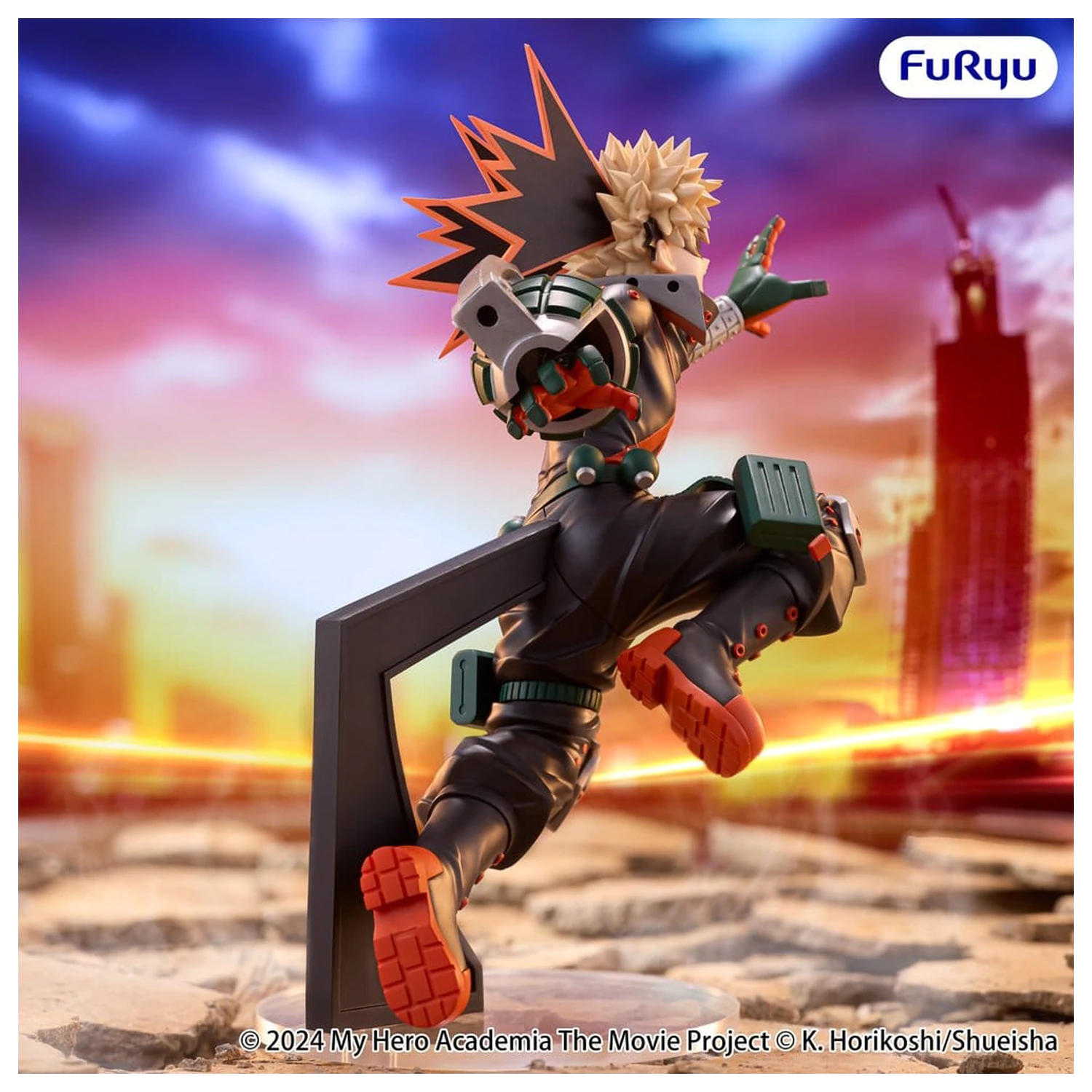 My Hero Academia: You're Next Muchute PVC figurina Katsuki Bakugo 25 cm poza produsului